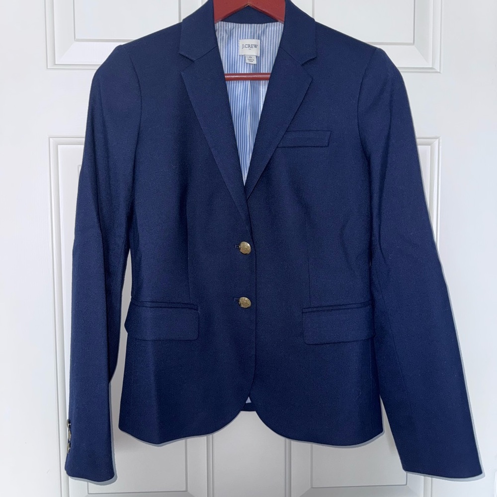 J. Crew Classic Blue Blazer